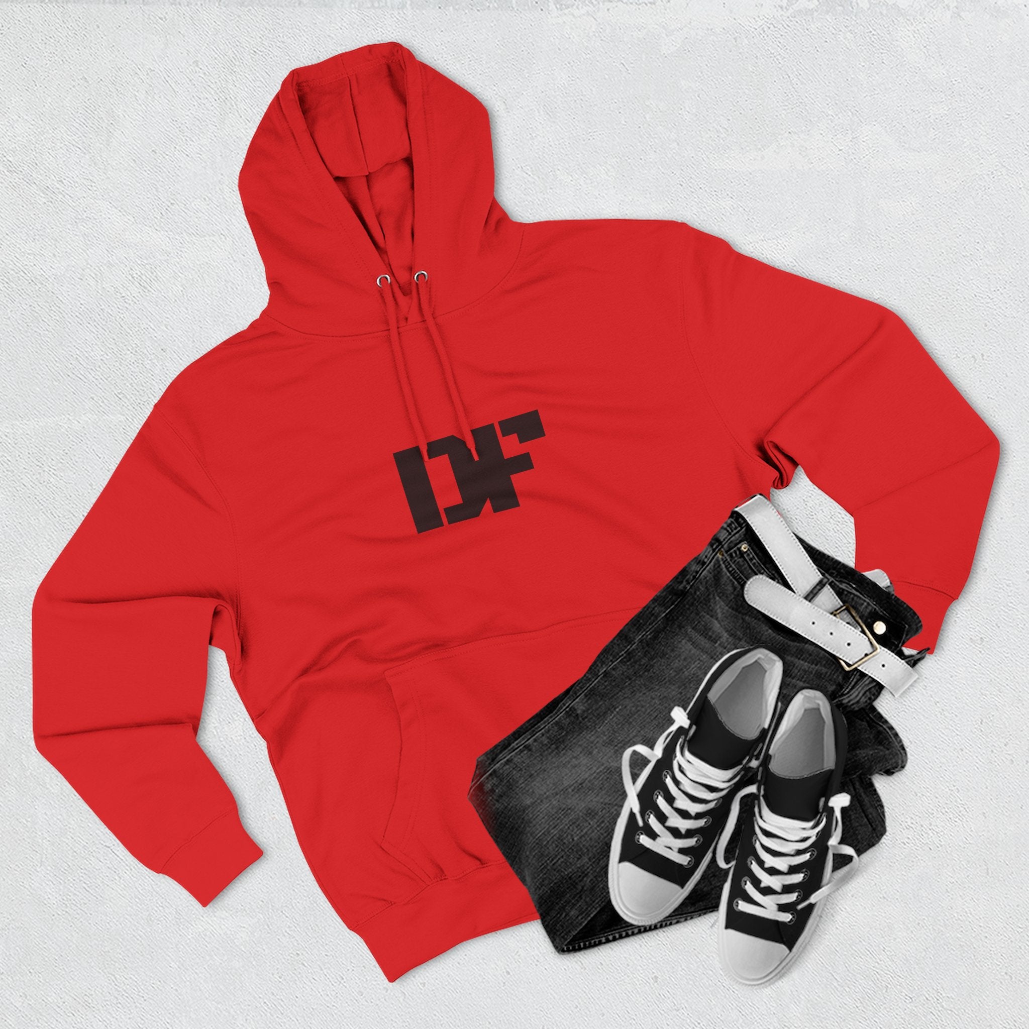 DF Core Hoodie – White Edition