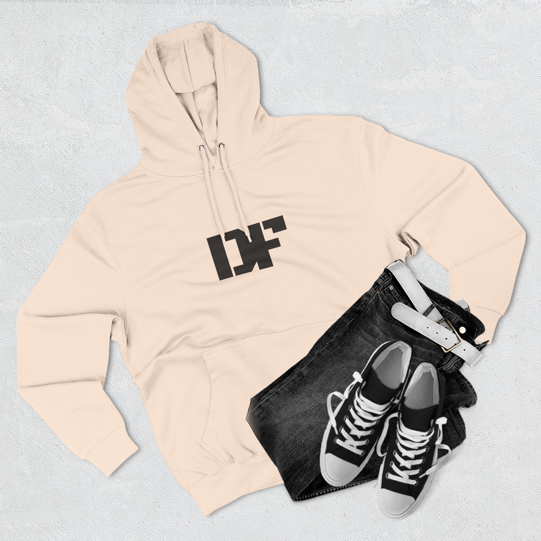 DF Core Hoodie – White Edition